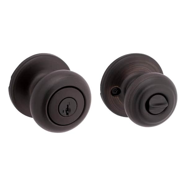 Cove Venetian Bronze Keyed Entry Door Knob featuring SmartKey Security and Microban Technology (94002-956) Cove Venetian Bronze Keyed Entry Door Knob featuring SmartKey Security and Microban Technology (94002-956)